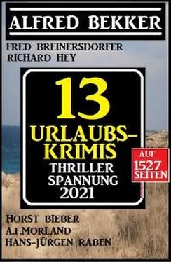 A. F. Morland Thriller Spannung 2021: 13 Urlaubs-Krimis auf 1527 Seiten обложка книги