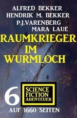 Mara Laue - Raumkrieger im Wurmloch - 6 Science Fiction Abenteuer auf 1660 Seiten