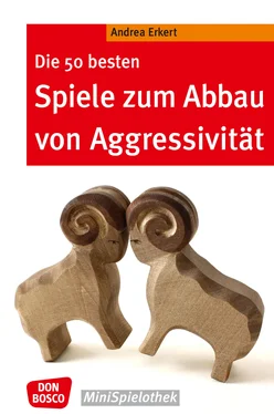 Andrea Erkert Die 50 besten Spiele zum Abbau von Aggressivität - eBook обложка книги