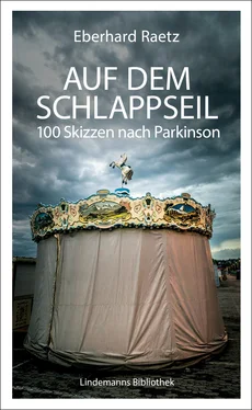 Eberhard Raetz Auf dem Schlappseil обложка книги