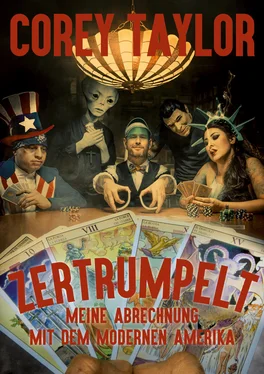 Corey Taylor Zertrumpelt обложка книги
