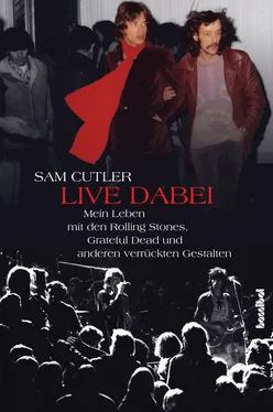 Sam Cutler Live dabei - Mein Leben mit den Rolling Stones, Grateful Dead und anderen verrückten Gestalten обложка книги
