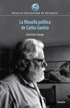 Iván Darío Arango La filosofía política de Carlos Gaviria обложка книги