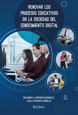 Rolando A. Carrasco González Renovar los procesos educativos en la sociedad del conocimiento digital обложка книги