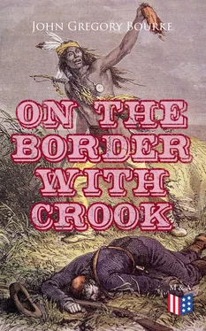 John Gregory Bourke On The Border With Crook обложка книги