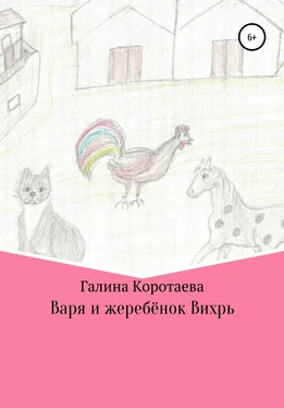 Галина Коротаева Варя и жеребёнок Вихрь обложка книги