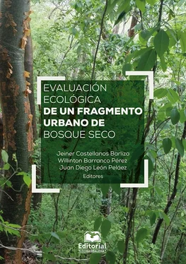 Willinton Barranco Pérez Evaluación ecológica de un fragmento urbano de bosque seco обложка книги