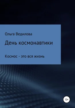 Ольга Ведилова День космонавтики обложка книги