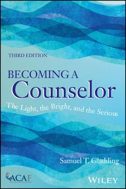 Samuel T. Gladding Becoming a Counselor обложка книги