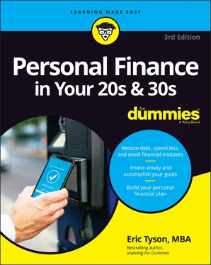 Eric Tyson Personal Finance in Your 20s & 30s For Dummies обложка книги