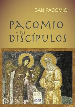 San Pacomio Pacomio y sus discípulos обложка книги