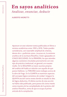 Alberto Moretti En sayos analíticos обложка книги