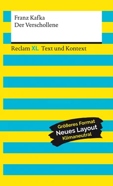 Franz Kafka Der Verschollene. Textausgabe mit Kommentar und Materialien обложка книги