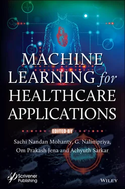 Неизвестный Автор Machine Learning for Healthcare Applications обложка книги