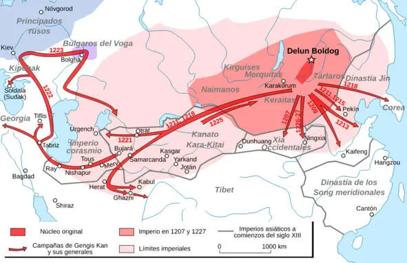 Genghis Khans conquests In 1320 during the reign of Khan Uzbek Islam became - фото 73