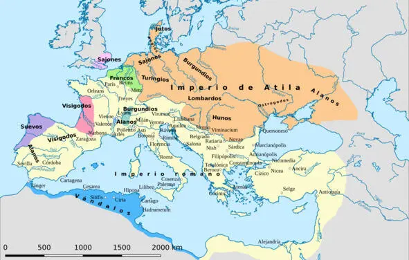 Hunnic Empire 453 AD Serpents Shafts These impressive fortifications are - фото 78