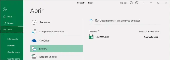 Abrir libro ya existente Cuadro de diálogo Abrir La diferencia que existe - фото 79