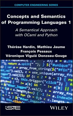 Therese Hardin Concepts and Semantics of Programming Languages 1 обложка книги