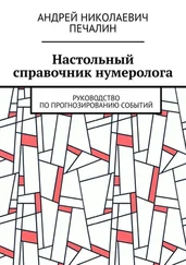 Андрей Печалин - Настольный справочник нумеролога. Руководство по прогнозированию событий