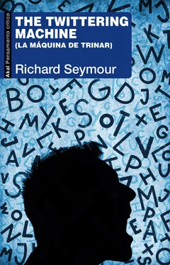 Richard Seymour The twittering machine обложка книги