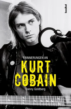 Danny Goldberg Erinnerungen an Kurt Cobain обложка книги