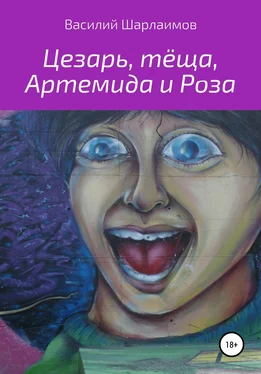 Василий Шарлаимов Цезать, тёща, Артемида и Роза обложка книги