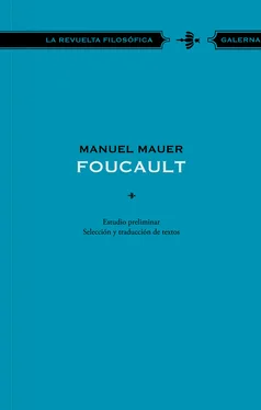 Manuel Mauer Foucault обложка книги
