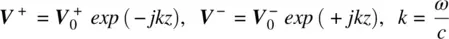 according to the familiar onedimensional plane wave theory Here k is the - фото 50