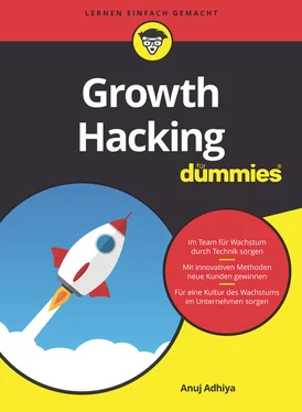 Anuj Adhiya Growth Hacking für Dummies обложка книги