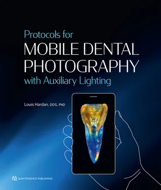 Louis Hardan Protocols for Mobile Dental Photography with Auxiliary Lighting обложка книги