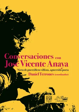 Daniel Terrones Conversaciones con José Vicente Anaya обложка книги