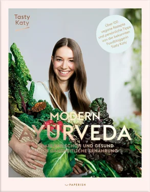 Tasty Katy (Katharina Döricht) MODERN AYURVEDA обложка книги
