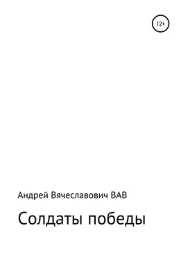 Андрей ВАВ Солдаты победы обложка книги