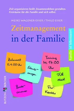 Meike Wagener-Esser Zeitmanagement in der Familie обложка книги