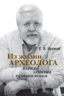 Евгений Яровой Из жизни археолога. Байки, заметки, размышления обложка книги