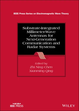 Неизвестный Автор Substrate-Integrated Millimeter-Wave Antennas for Next-Generation Communication and Radar Systems обложка книги