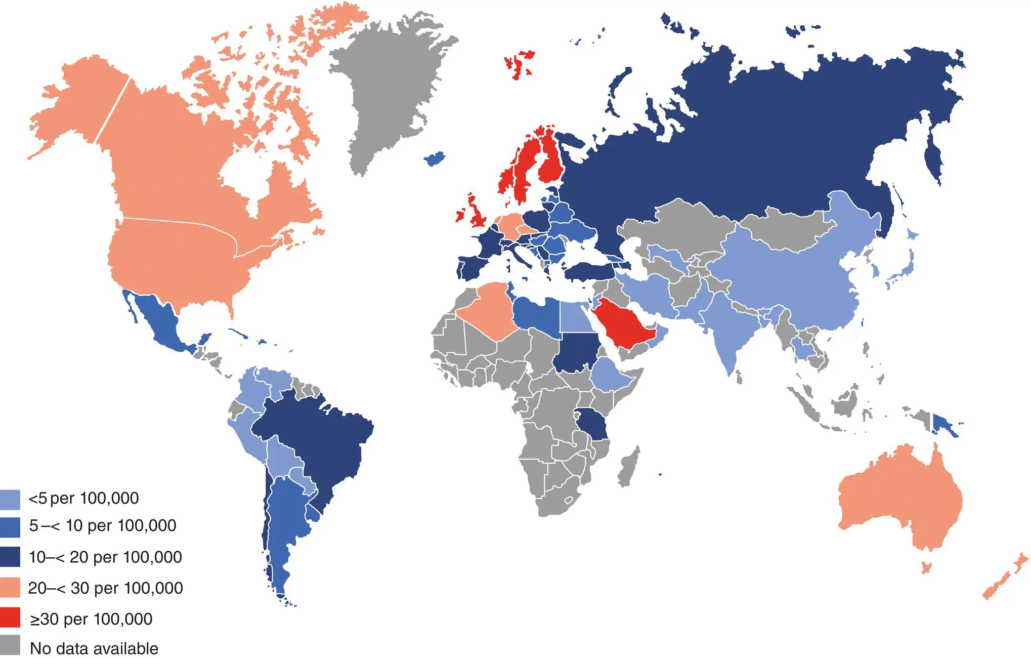 Figure 61 Age and sex standardised incidence rates per 100000 population per - фото 53