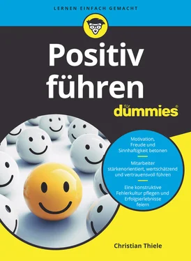 Christian Thiele Positiv führen für Dummies обложка книги