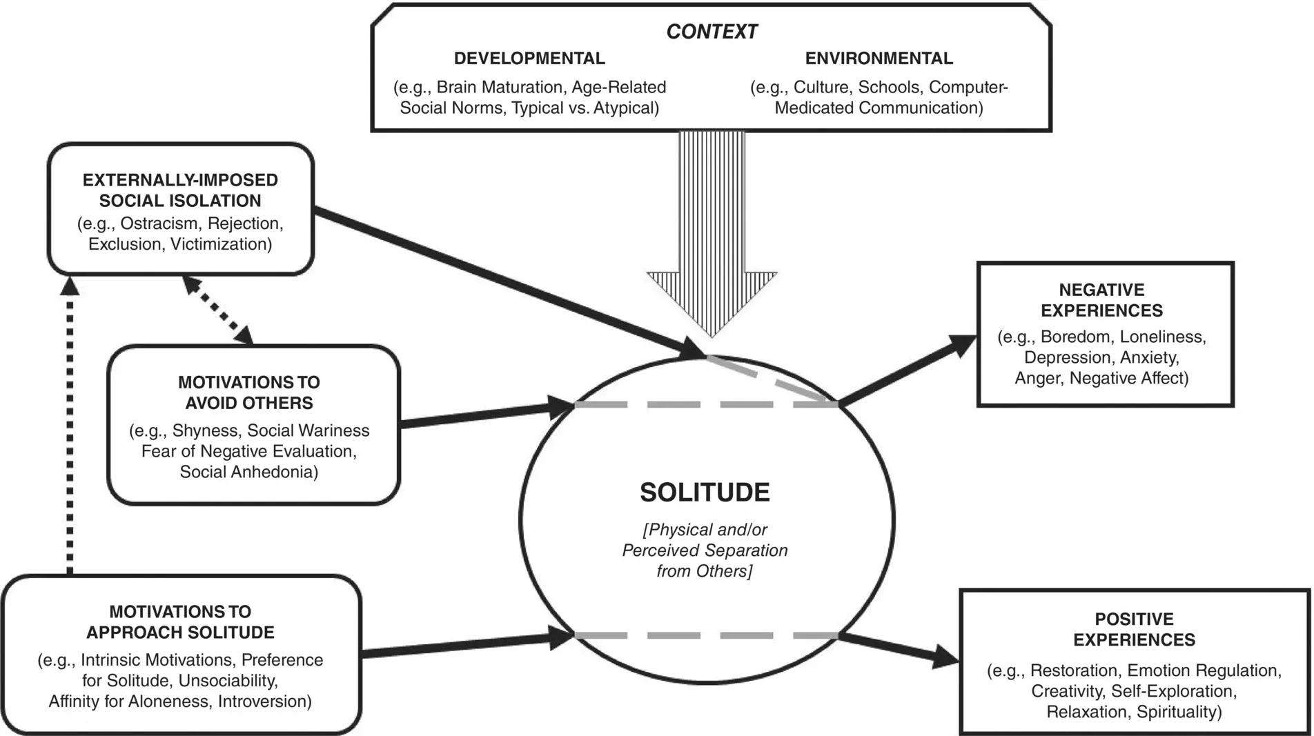 Figure 11 Theroretical Model of the Causes and Consequences of solitude - фото 2