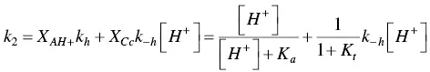 where X AHis the mole fraction of AH in its equilibrium with A and X Bis the - фото 49