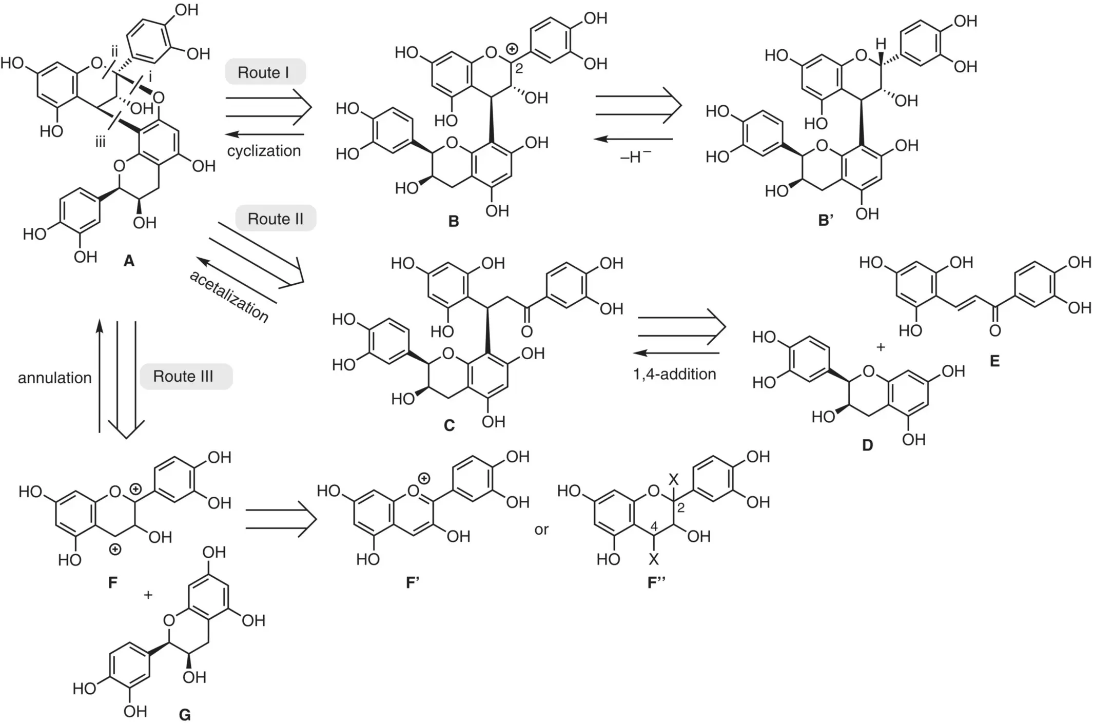 Figure 28 Retrosynthetic analyses of the Atype structure Route II relies on - фото 71