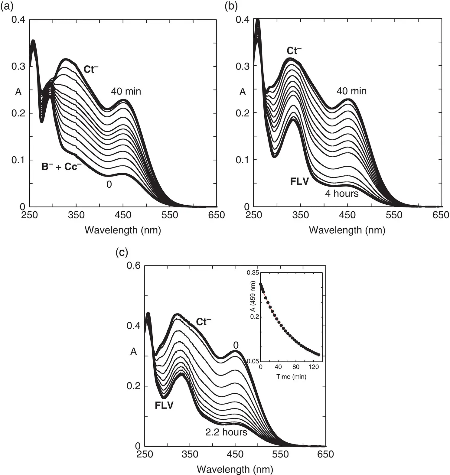 Figure 16 a Spectral variations after a direct pH jump from pH1 to pH81 - фото 58