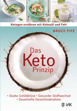 Bruce Fife Das Keto-Prinzip: Ketogen ernähren mit Kokosöl und Fett обложка книги