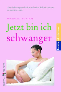 Angela M. T. Reinders Jetzt bin ich schwanger обложка книги