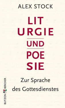 Alex Stock Liturgie und Poesie обложка книги