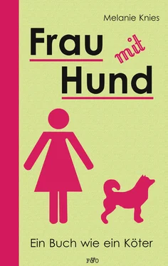 Melanie Knies Frau mit Hund обложка книги