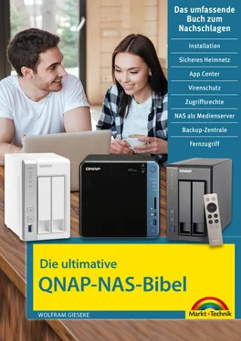 Wolfram Gieseke Die ultimative QNAP NAS Bibel - Das Praxisbuch - mit vielen Insider Tipps und Tricks - komplett in Farbe обложка книги