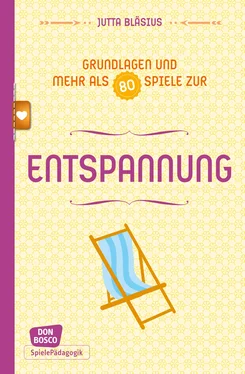 Jutta Bläsius Entspannung - Grundlagen und mehr als 80 Spiele - eBook обложка книги