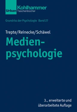 Sabine Trepte Medienpsychologie обложка книги