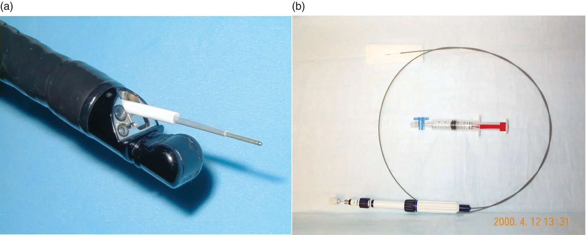 Figure 19 a and b Endoscopic ultrasound endoscope and guided fineneedle - фото 10